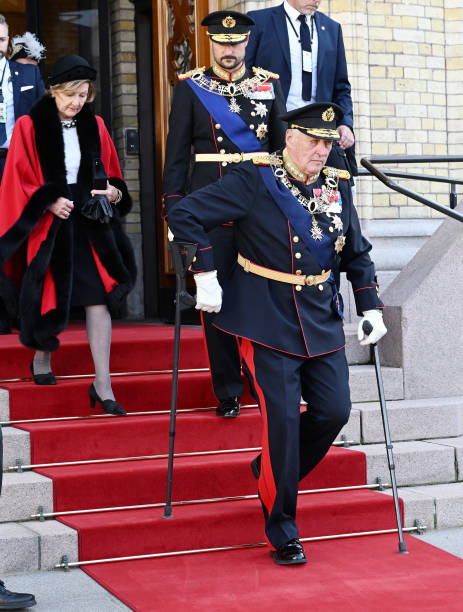 NOR: Norwegian Royals Attend The Opening Of The Parliament