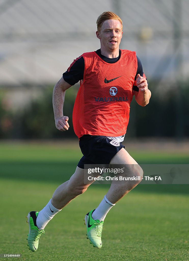 England Training Session - FIFA U-20 World Cup Turkey 2013