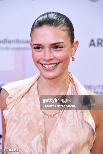 Harriet Herbig-Matten attends the First Steps Awards at Theater des Westens on October 8, 2023 in Berlin, Germany. 1