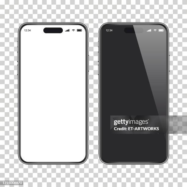 mobile phone templates similar to iphone mockup - iphone stock illustrations