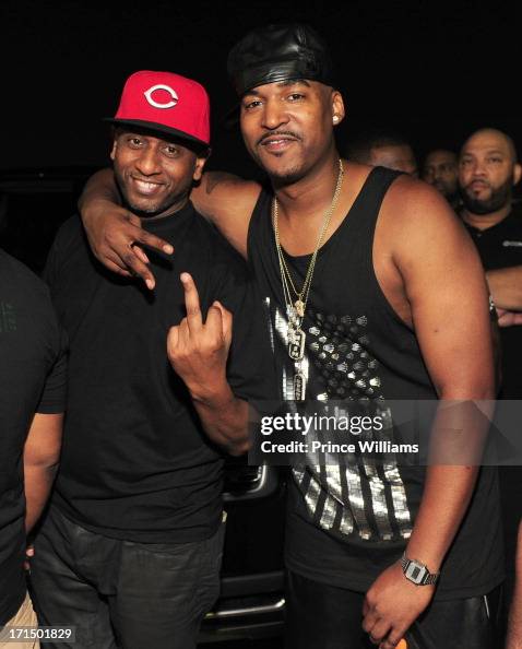 Infamous Alex Alex Gidewon and DJ Infamous attend DJ Infamous' 8 Year Anniversary ...