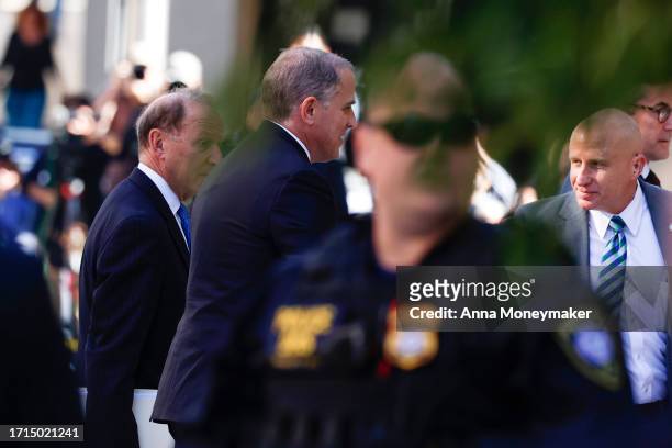 Hunter Biden , son of U.S. President Joe Biden, arrives to the J. Caleb Boggs Federal Building on October 3, 2023 in Wilmington, Delaware. Biden is...