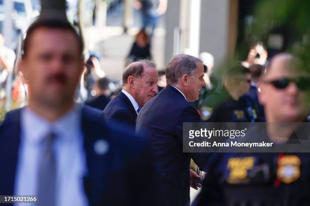 Hunter Biden , son of U.S. President Joe Biden, arrives to the J. Caleb Boggs Federal Building on October 3, 2023 in Wilmington, Delaware. Biden is...