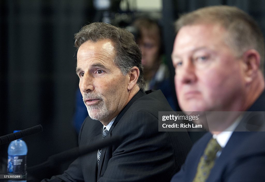 Vancouver Canucks Introduce John Tortorella