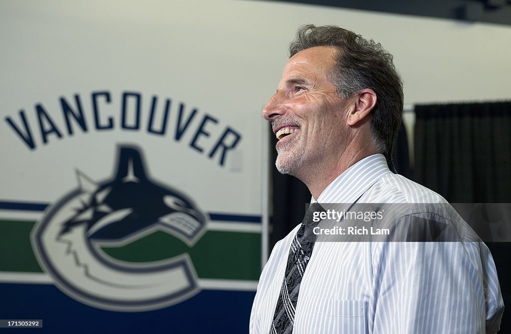 Vancouver Canucks Introduce John Tortorella