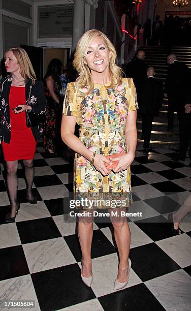 Jane Krakowski attends an after party celebrating the press night performance of 'Charlie And The Chocolate Factory' at The Grand Connaught Rooms on...