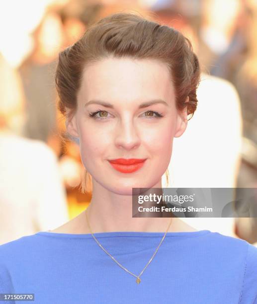 Jessica Raine attends the press night for 'Charlie and the Chocolate Factory' at Theatre Royal on June 25, 2013 in London, England.