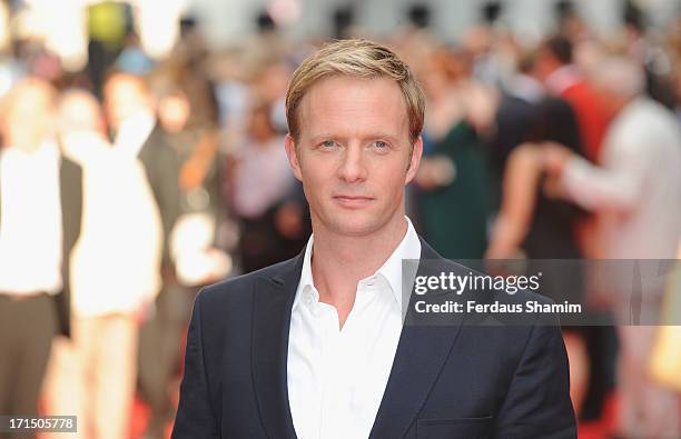 Rupert Penry Jones attends the press night for 'Charlie and the Chocolate Factory' at Theatre Royal on June 25, 2013 in London, England.