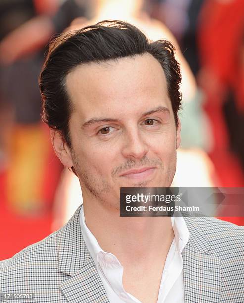 Andrew Scott attends the press night for 'Charlie and the Chocolate Factory' at Theatre Royal on June 25, 2013 in London, England.