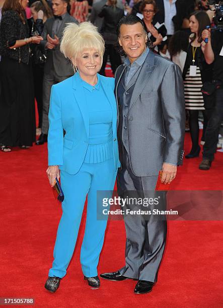 Barbara Windsor attends the press night for 'Charlie and the Chocolate Factory' at Theatre Royal on June 25, 2013 in London, England.