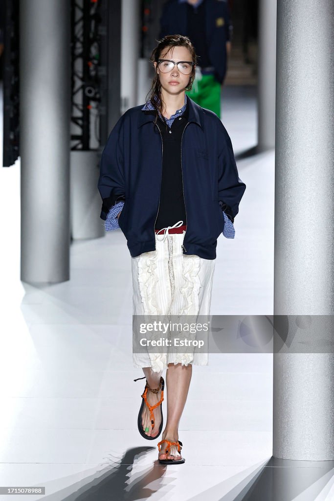 Miu Miu : Runway - Paris Fashion Week - Womenswear Spring/Summer 2024