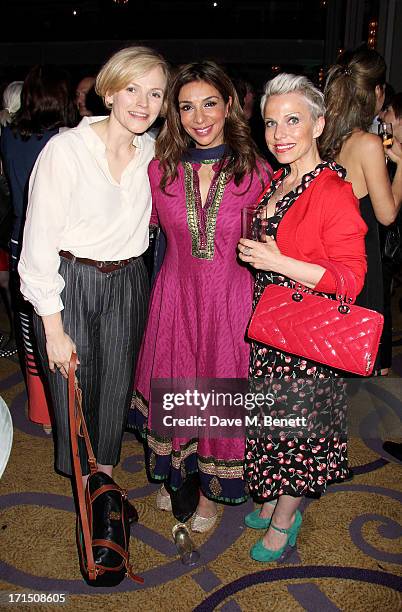 Maxine Peake, Shobna Gulati and guest attend an after party celebrating the press night performance of 'Charlie And The Chocolate Factory' at The...