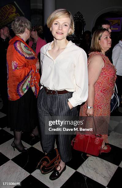 Maxine Peake attends an after party celebrating the press night performance of 'Charlie And The Chocolate Factory' at The Grand Connaught Rooms on...