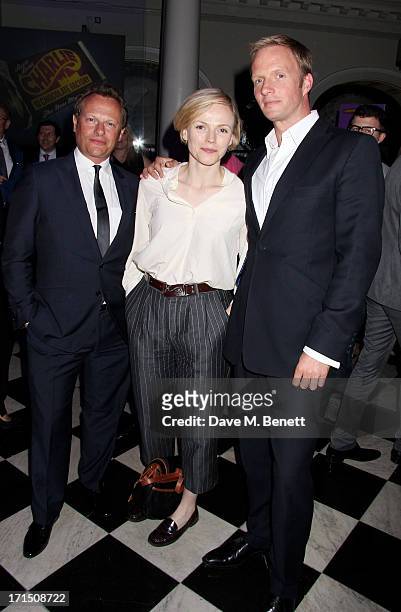 Neil Stuke, Maxine Peake and Rupert Penry Jones attend an after party celebrating the press night performance of 'Charlie And The Chocolate Factory'...