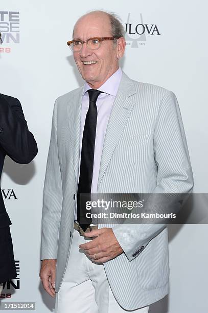 Actor Richard Jenkins attends the "White House Down" New York premiere at Ziegfeld Theater on June 25, 2013 in New York City.