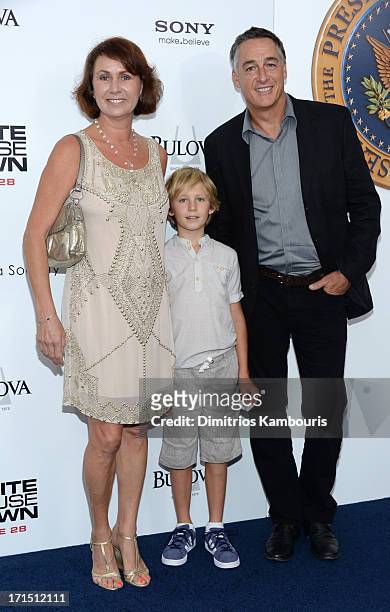 Executive producer Ute Emmerich attends "White House Down" New York premiere at Ziegfeld Theater on June 25, 2013 in New York City.