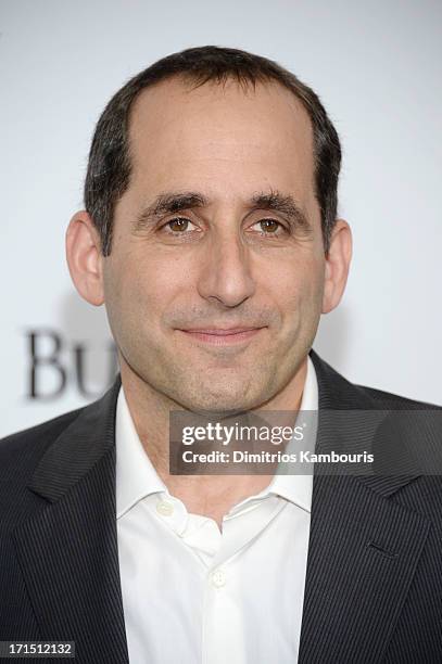 Peter Jacobson attends "White House Down" New York premiere at Ziegfeld Theater on June 25, 2013 in New York City.