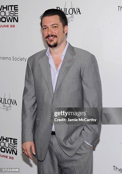 Producer James Vanderbilt attends "White House Down" New York Premiere at Ziegfeld Theater on June 25, 2013 in New York City.