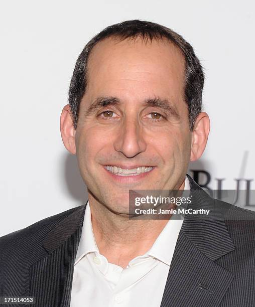 Actor Peter Jacobson attends "White House Down" New York Premiere at Ziegfeld Theater on June 25, 2013 in New York City.