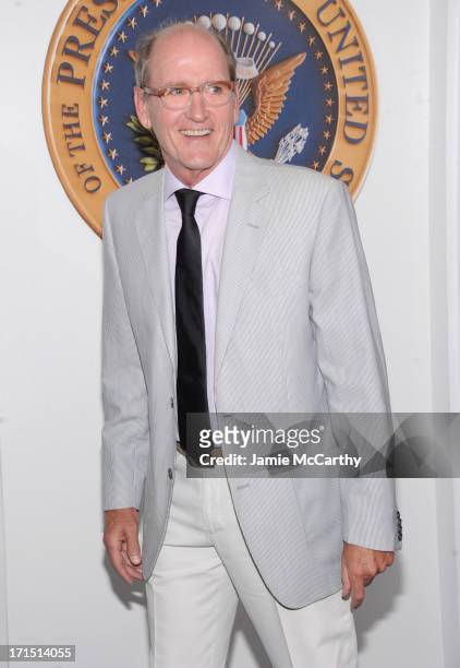 Actor Richard Jenkins attends "White House Down" New York Premiere at Ziegfeld Theater on June 25, 2013 in New York City.