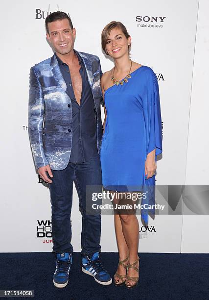 Actor Omar Sharif Jr. Attends "White House Down" New York Premiere at Ziegfeld Theater on June 25, 2013 in New York City.