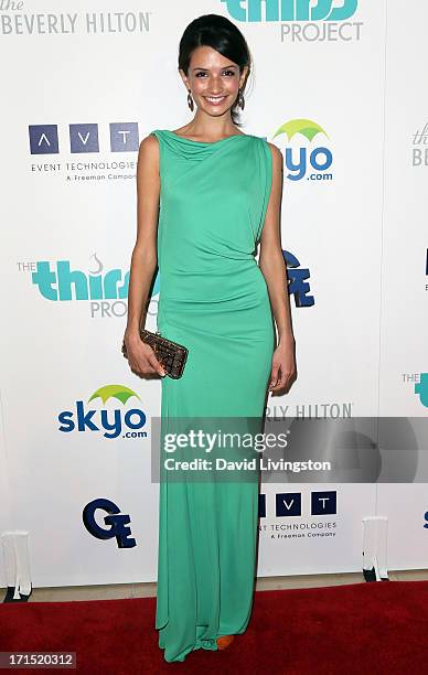 Actress Alice Greczyn attends the 4th Annual Thirst Gala at The Beverly Hilton Hotel on June 25, 2013 in Beverly Hills, California.