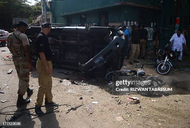 Makbool Security 16 Judge Maqbool Baqir Photos & High Res Pictures - Getty Images