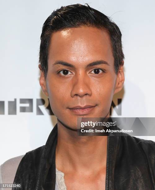 Television personality/drag queen Raja attends Logo's 'Hot 100' Party at Drai's Lounge in W Hollywood on June 25, 2013 in Hollywood, California.