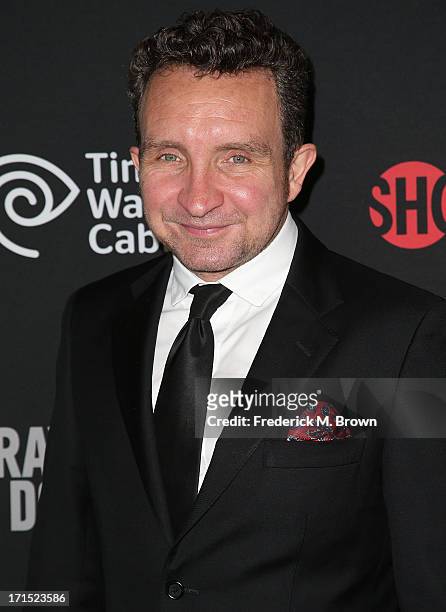 Actor Eddie Marsan attends Showtime's new series premiere of "Ray Donovan" at the Directors Guild of America on June 25, 2013 in Los Angeles,...