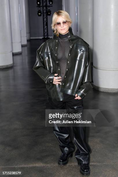 Marie Papillon attends the Avellano Womenswear Spring/Summer 2024 show as part of Paris Fashion Week on October 03, 2023 in Paris, France.