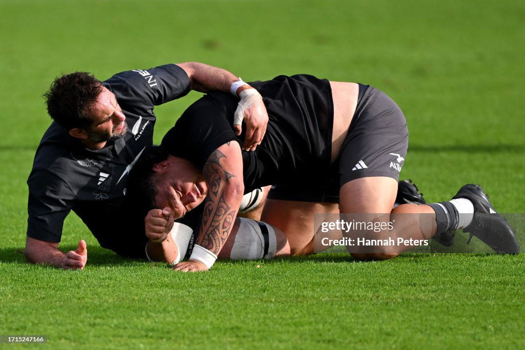 New Zealand Training Session - Rugby World Cup France 2023