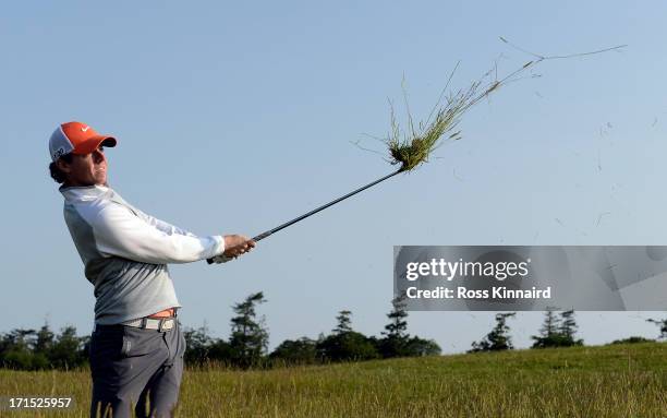 Rory McIlroy of Northern Ireland during the pro-am event prior to the Irish Open at Carton House Golf Club on June 26, 2013 in Maynooth, Ireland.