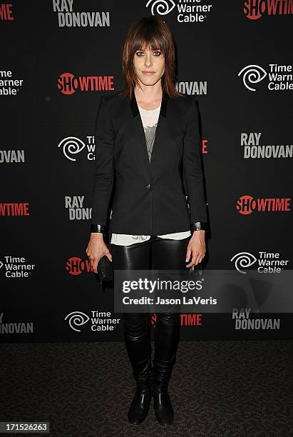 Actress Katherine Moennig attends the series premiere of "Ray Donovan" at the DGA Theater on June 25, 2013 in Los Angeles, California.