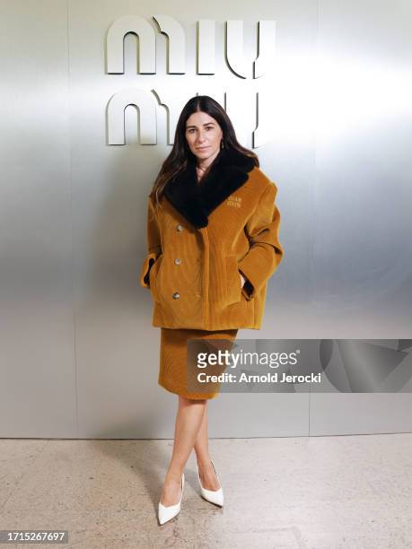 Alessandra Airo attends the Miu Miu Womenswear S/S 2024 show as part of Paris Fashion Week at Palais d'Iena on October 03, 2023 in Paris, France.