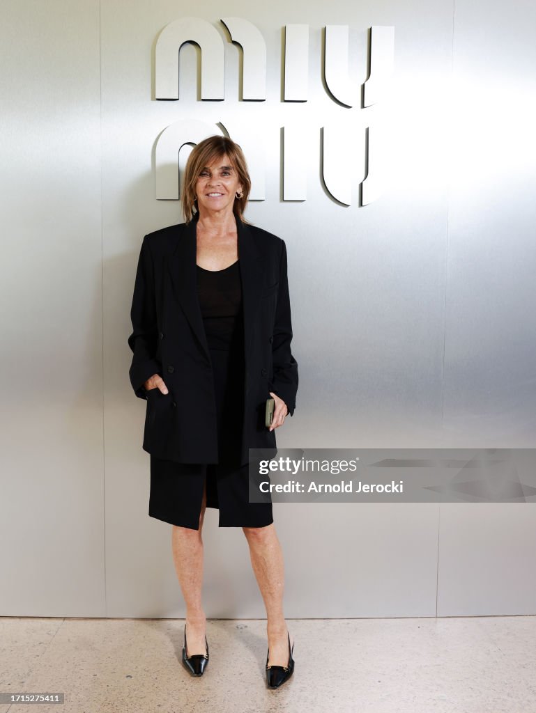 Miu Miu: Photocall - Paris Fashion Week - Womenswear S/S 2024