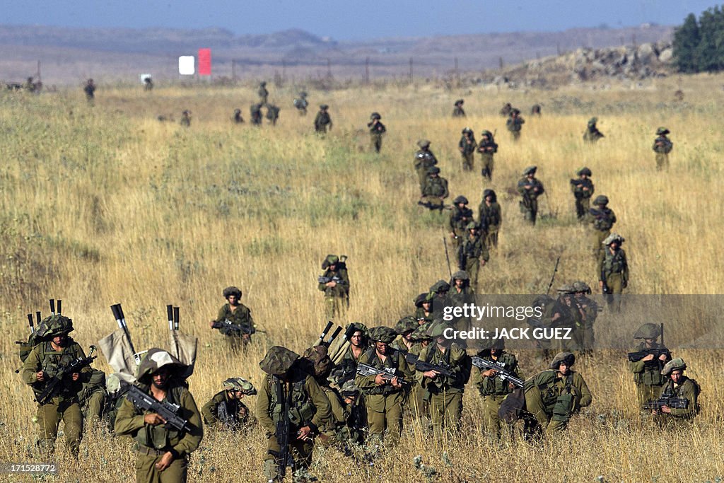 ISRAEL-SYRIA-DEFENCE-MILITARY