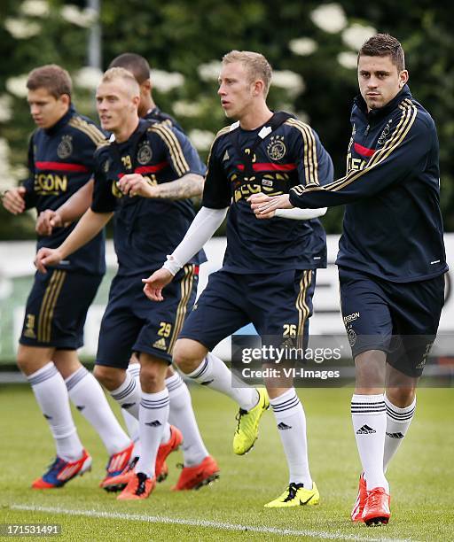 Dejan Meleg during a training session of Ajax on June 25, 2013 at Sportcomplex De Toekomst in Amsterdam, The Netherlands.