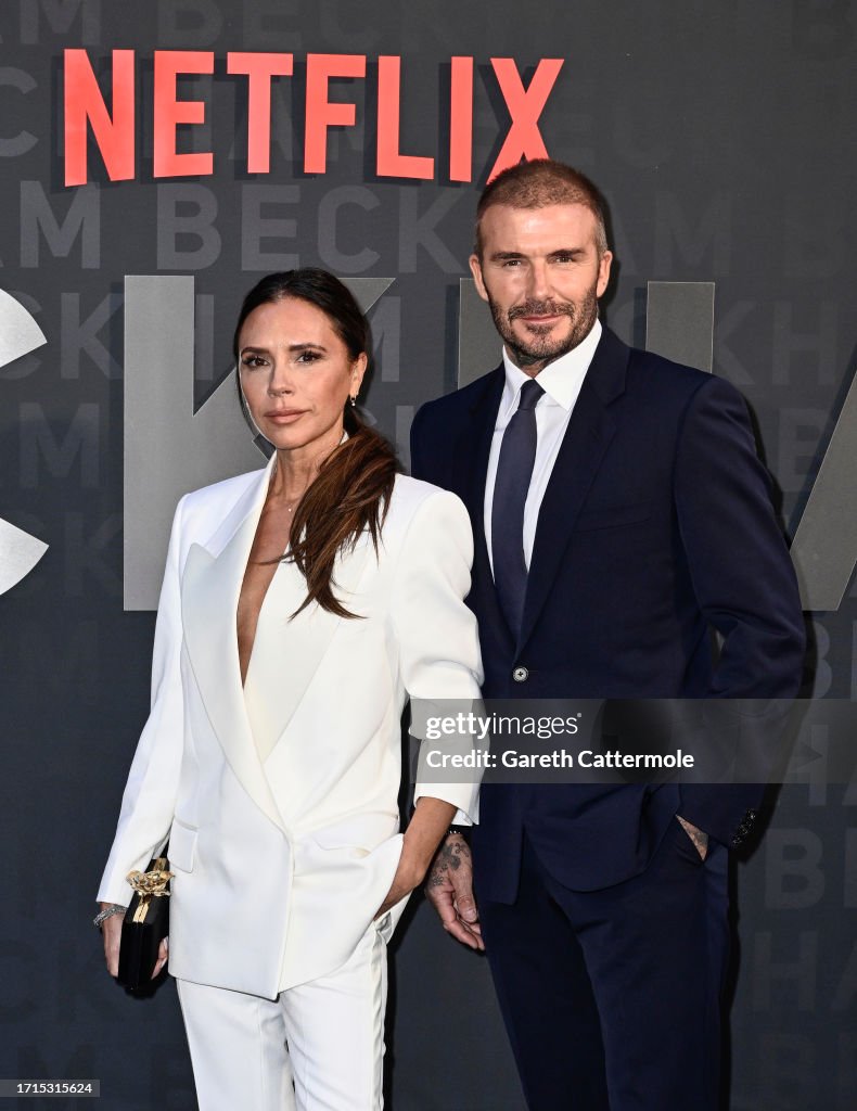 Netflix's 'Beckham' UK Premiere - VIP Access
