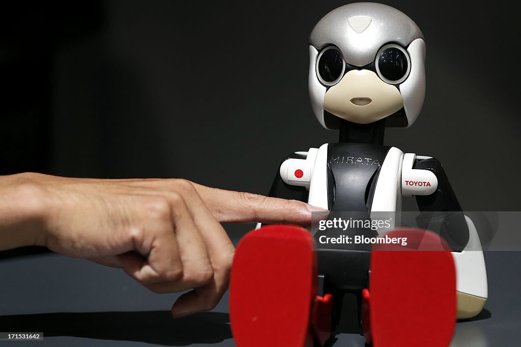 Toyota Holds News Conference On Humanoid Robots