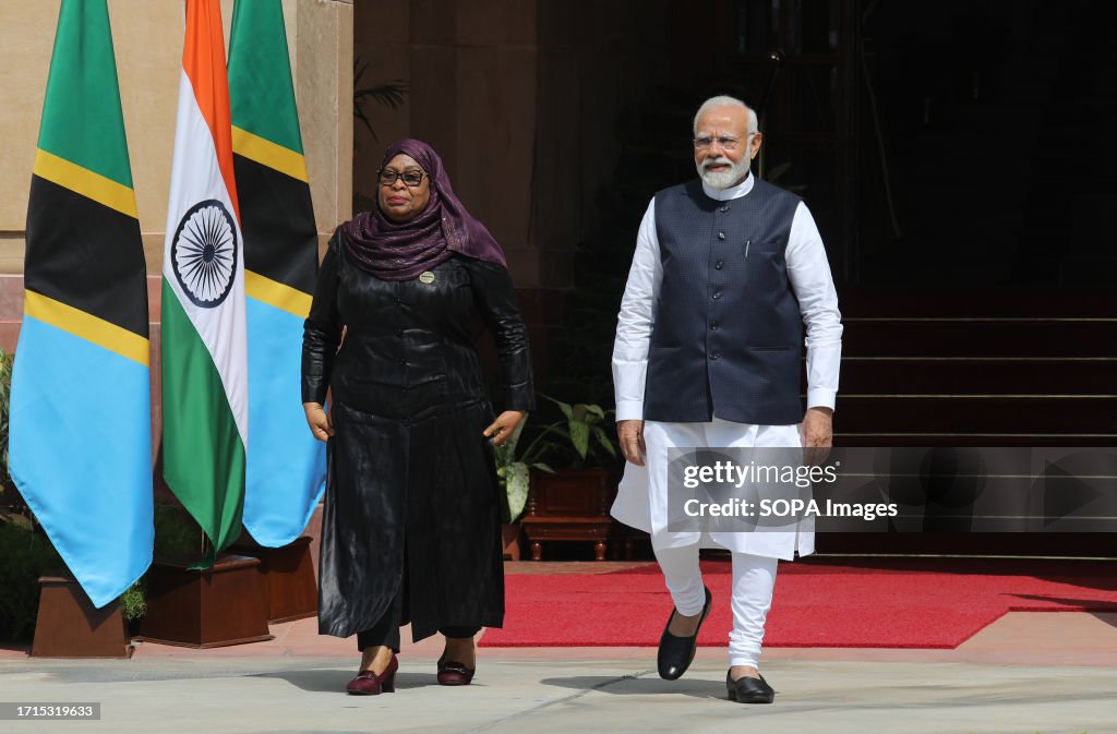 Samia Images Tanzanian President Samia Suluhu Hassan meets with Prime Minister ...