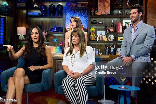 Pictured : Jo De La Rosa, Jeana Keough, Kara Keough and Shane Keough -- Photo by: Charles Sykes/Bravo/NBCU Photo Bank via Getty Images