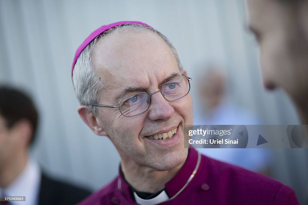 Archbishop Of Canterbury Justin Welby Visits Israel And West Bank
