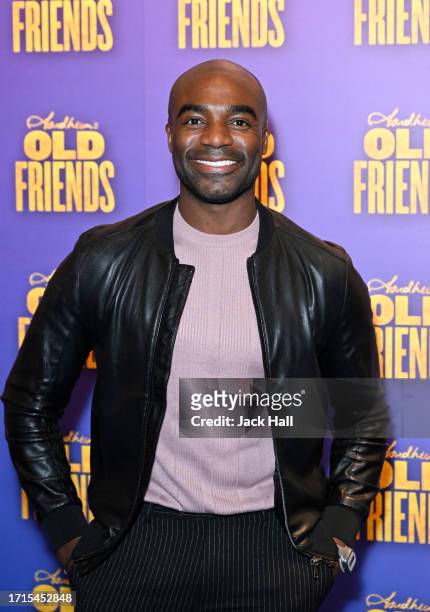 Ore Oduba attends Stephen Sondheim's "Old Friends" Opening Night at Gielgud Theatre on October 03, 2023 in London, England.