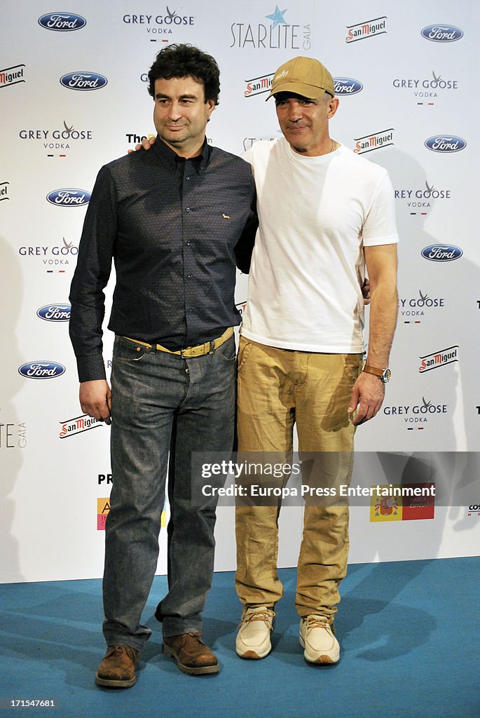 Antonio Banderas Presents 'Starlite Gala' 2013 in Madrid