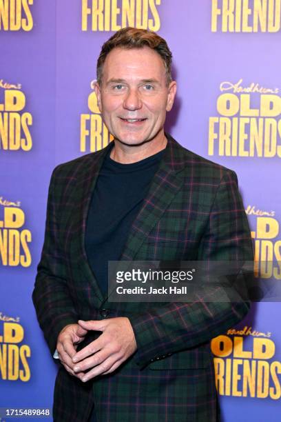 Richard Arnold attends Stephen Sondheim's "Old Friends" Opening Night at Gielgud Theatre on October 03, 2023 in London, England.