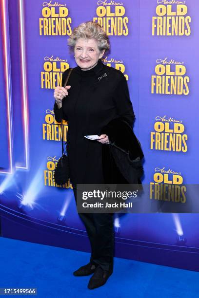 Julia McKenzie attends Stephen Sondheim's "Old Friends" Opening Night at Gielgud Theatre on October 03, 2023 in London, England.