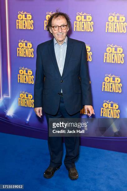 Lyricist Don Black attends Stephen Sondheim's "Old Friends" Opening Night at Gielgud Theatre on October 03, 2023 in London, England.
