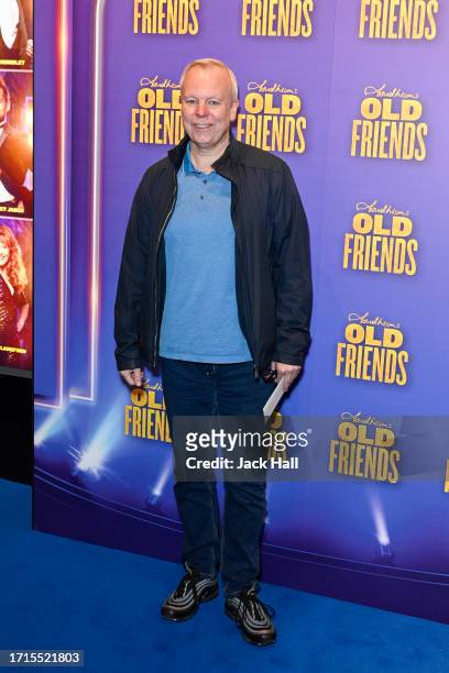 Steve Pemberton attends Stephen Sondheim's "Old Friends" Opening Night at Gielgud Theatre on October 03, 2023 in London, England.