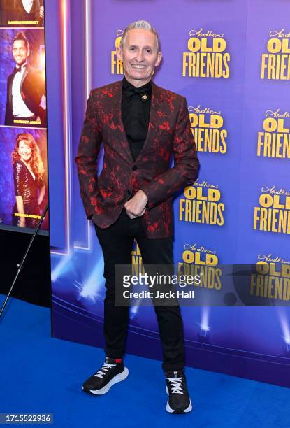 George Stiles attends Stephen Sondheim's "Old Friends" Opening Night at Gielgud Theatre on October 03, 2023 in London, England.