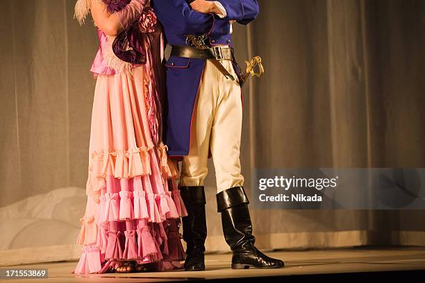 opera at the stage - actor stage stock pictures, royalty-free photos & images